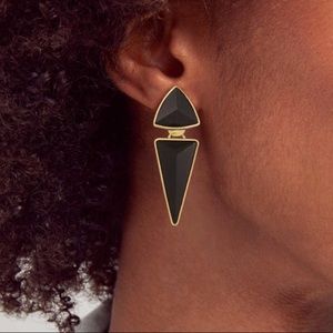 Vivian Vintage Gold Statement Earrings